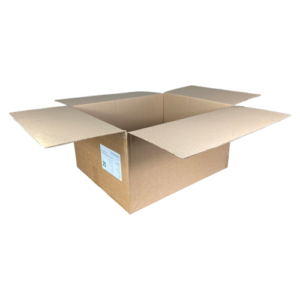 AZ1678 Used Plain Single Wall Box - 580 x 490 x 320mm