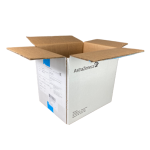 PT-0010 Used Double Wall Printed White Box - 300 x 230 x 300mm